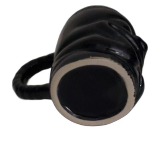 Hawaii Tiki Mug Dark Glazed Blue - Picture 4 of 5